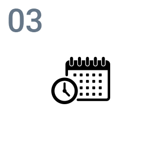 予約ボタンをタップ