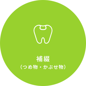 補綴（つめ物・かぶせ物）