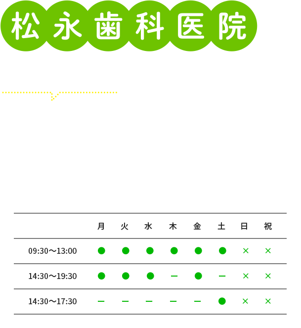 痛みを再発させない治療、いつでも通いやすい歯医者へ